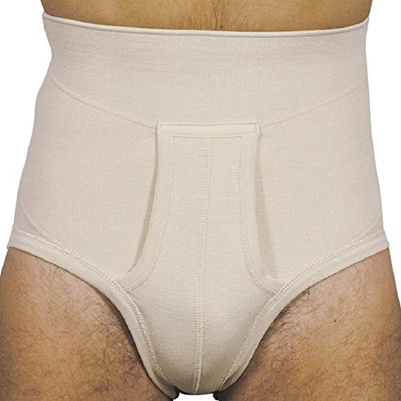 Slip Herniário Masculino com abertura em Velcro
