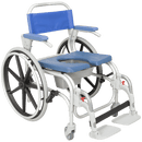 Cadeira de Banho Atlantic Roda Grande - Com assento ABS