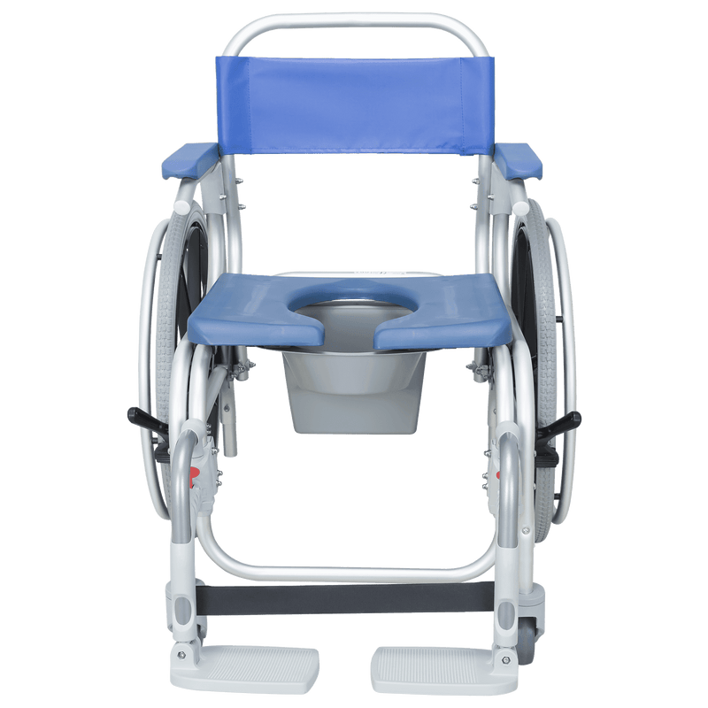 Cadeira de Banho Atlantic Roda Grande - Com assento ABS