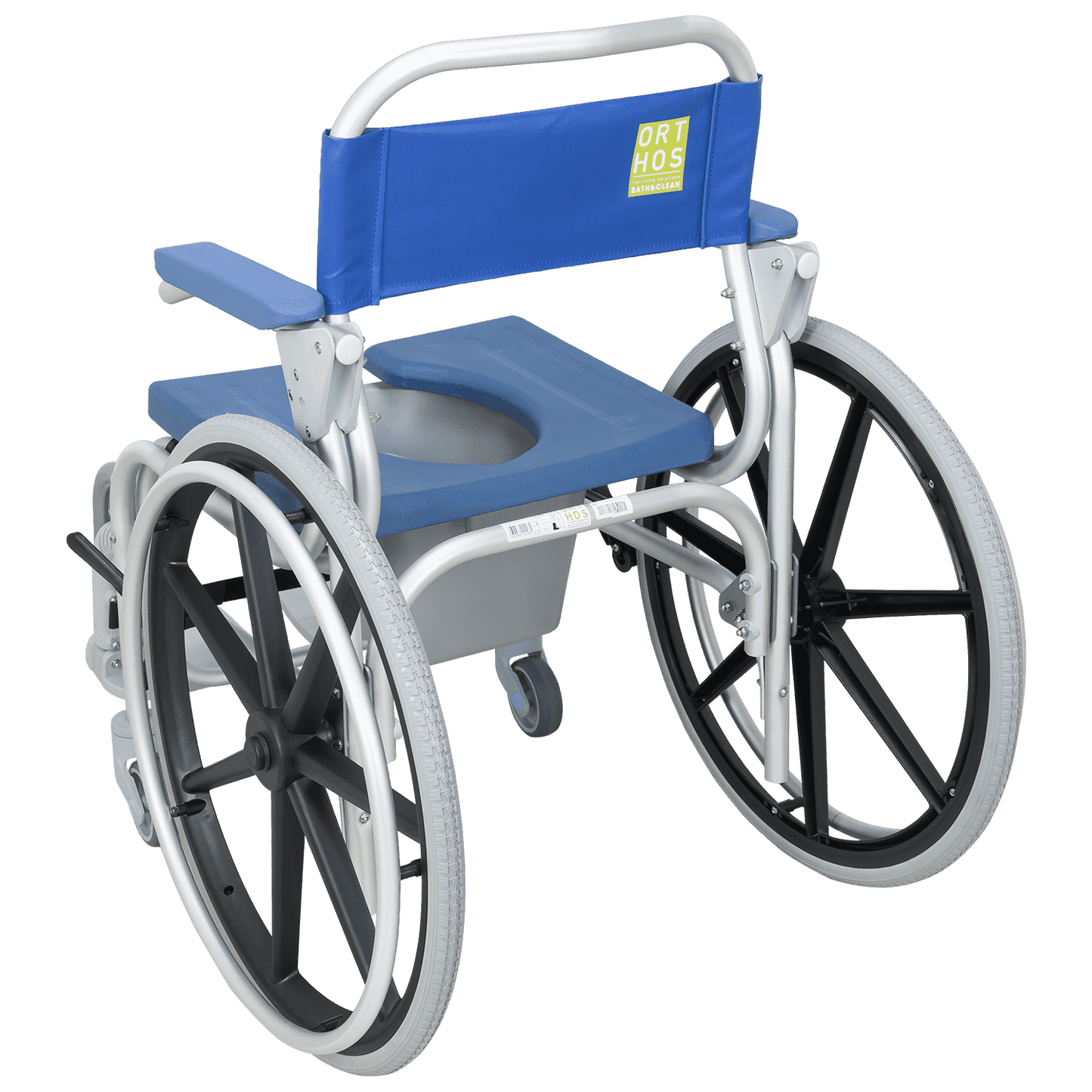 Cadeira de Banho Atlantic Roda Grande - Com assento ABS