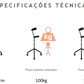 Bengala Pirâmide de três apoios