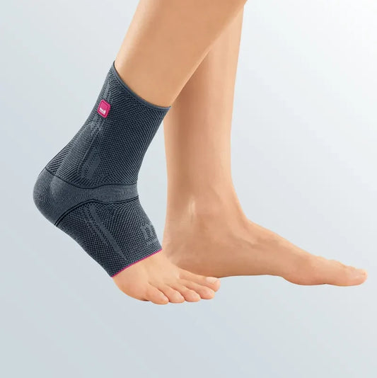 Pé elástico com almofadas em silicone "Levamed®"