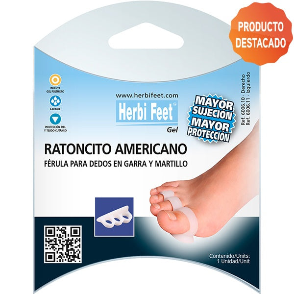 Apoio para 3 dedos em gel