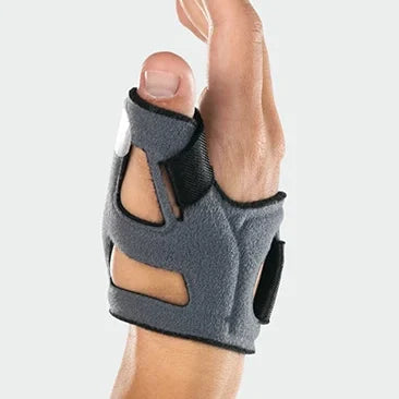 Ortótese ultraleve para estabilização do polegar e respetiva articulação metacarpo-falângica "JuzoProRhizoXtecSoft"