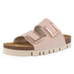 Sandália Mónaco 2 Tiras Velcro (Rosa)